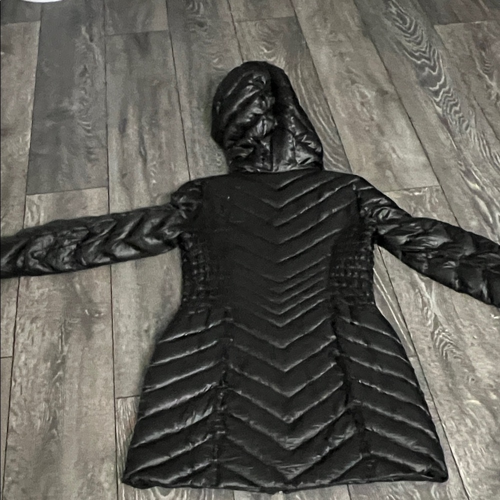 Laundry Black Puffer Coat - Picture 6 of 7